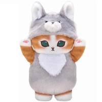 MOFUSAND FROM JAPAN CATS NYAN WOLF KEYCHAIN