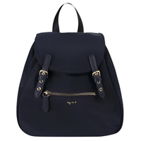 AGNES B. VOYAGE SMALL NYLON DRAWSTRING BACKPACK P571VN01 – NS06M-03 ROYAL BLUE