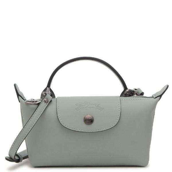 LONGCHAMP LE PLIAGE XTRA XS POUCH LEATHER CROSSBODY 34205 987 M07 VERVAIN