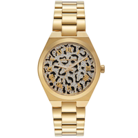 MICHAEL KORS BOXED LENNOX GOLD TONE ANALOGUE WATCH MK7500 37MM