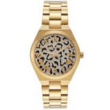 MICHAEL KORS BOXED LENNOX GOLD TONE ANALOGUE WATCH MK7500 37MM