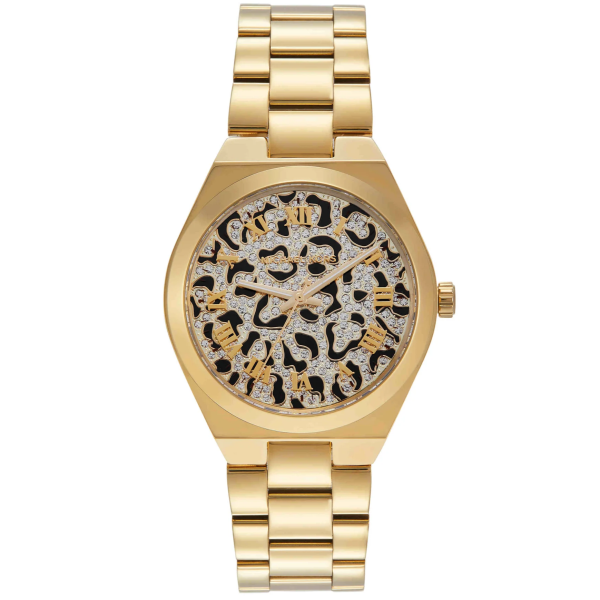 MICHAEL KORS BOXED LENNOX GOLD TONE ANALOGUE WATCH MK7500 37MM