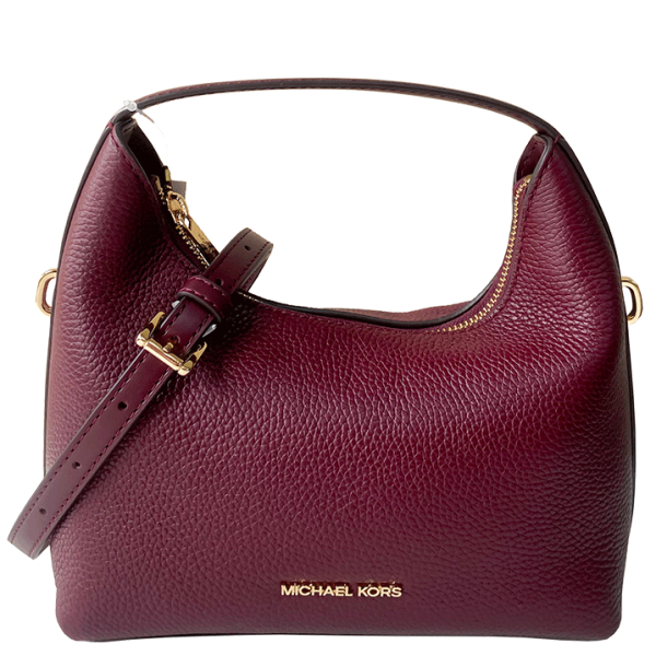 MICHAEL KORS EMBER SMALL MESSENGER BAG 35F4G7YM1L OXBLOOD