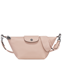 LONGCHAMP LE PLIAGE XS CROSSBODY BAG 10212 987 542 NUDE (LIGHT PINK) FULL LEATHER