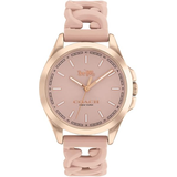 COACH BOXED 14503781 LIBBY RUBBER WATCH PINK