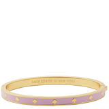KATE SPADE SPOT THE SPADE ENAMEL HINGED BANGLE BRACELET IN PINK O0RU2565 / KJ727