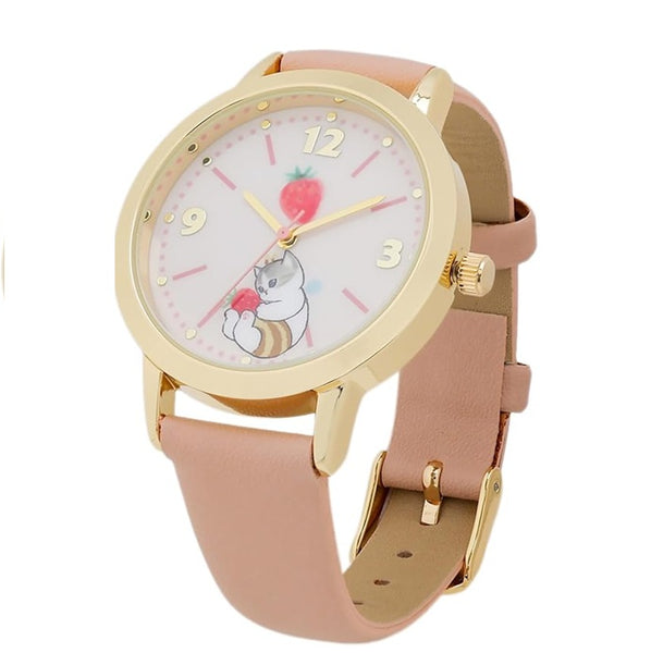 MOFUSAND FROM JAPAN WATCH NUDE CAT STRAWBERRY
