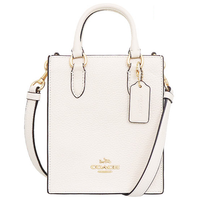 COACH NORTH SOUTH MINI TOTE CJ500 WHITE CHALK