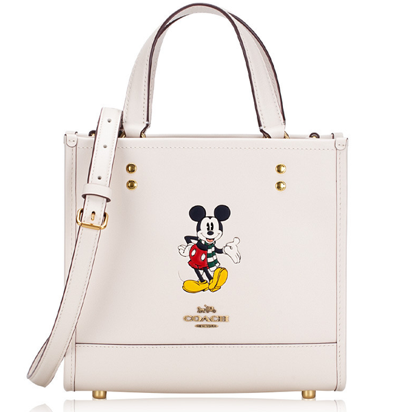COACH DISNEY X COACH DEMPSEY TOTE 22 WITH MICKEY MOUSE CM843 LIMITED
