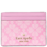 KATE SPADE - SPADE FLOWER SMALL SLIM CARD HOLDER PARISIAN ROSE MULTI KK253