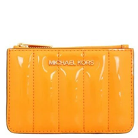MICHAEL KORS JET SET TRAVEL SM TZ COINPOUCH W ID 35T5STVP1A ORANGE POP