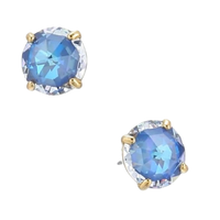 KATE SPADE BOXED BRIGHT IDEAS STUD EARRINGS IN SAPPHIRE O0R00324