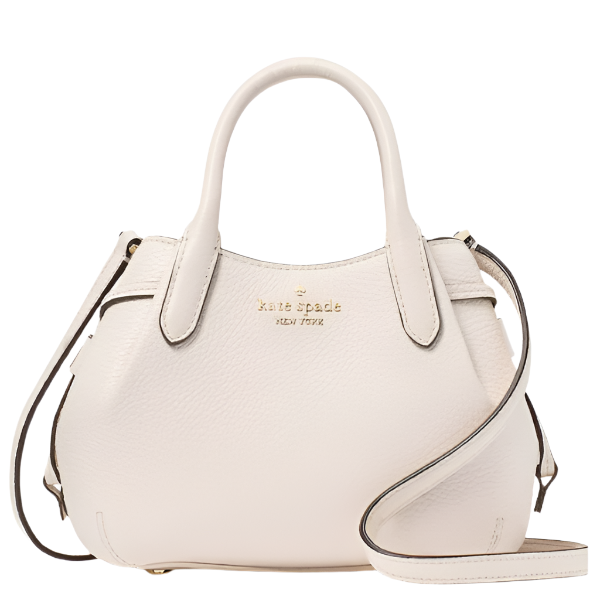 KATE SPADE DUMPLING MINI SATCHEL WHITE PARCHMENT KI859
