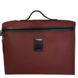 LONGCHAMP BOXFORD S BRIEFCASE FILE BAG MAROON DARK RED L2182080945