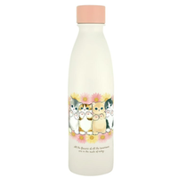 MOFUSAND FROM JAPAN TOA KINZOKU - MOFUSAND CARBONATED BEVERAGE COMPATIBLE BOTTLE 530ML (FLOWER)