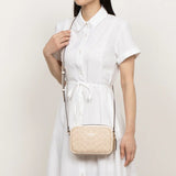 COACH MINI JAMIE CAMERA BAG IN SIGNATURE CANVAS CY752 CREAM BROWN