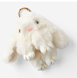 BAG CHARM ASSORTED - BEAR, DOG, RABBIT, MOON, ORCHID, STRAWBERRY