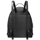 MICHAEL KORS SHEILA MEDIUM SIGNATURE LOGO BACKPACK BLACK  35H3S6HB6B