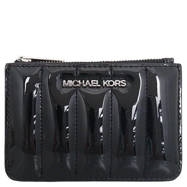 MICHAEL KORS JET SET TRAVEL SM TZ COINPOUCH W ID 35T5STVP1A BLACK