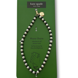 KATE SPADE NEW YORK PHONE CHARM - DETACHABLE CELL PHONE LANYARD RAZZLE DAZZLE
