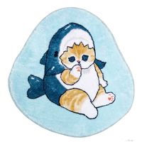 MOFUSAND JAPAN FLOOR MAT - CAT / COSPLAY SHARK