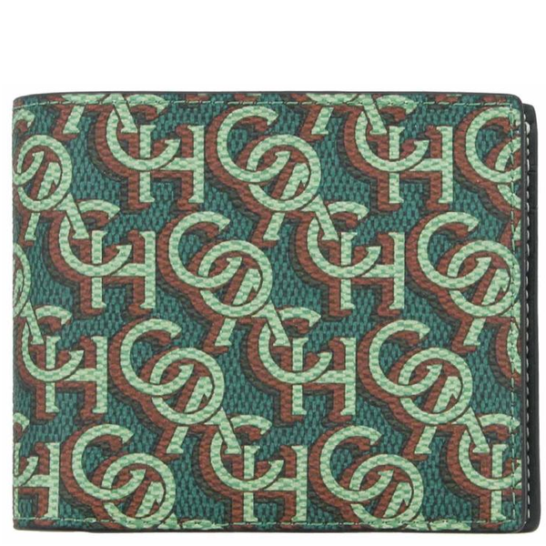COACH 3 IN 1 WALLET WITH COACH MONOGRAM PRINT IN AMAZON GREEN QBRFT CF134