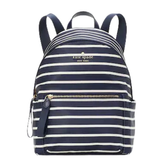 KATE SPADE NEW YORK CHELSEA MEDIUM BACKPACK KB602 PARISIAN NAVY MULTI