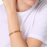 KATE SPADE RING IT UP BANGLE BRACELET KL630 PINK RHINESTONE GOLDEN