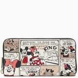 KATE SPAD X DISNEY MICKEY MOUSE CONTINENTAL ZIP AROUND LARGE CONTINENTAL WALLET K9327 LIMITED ED