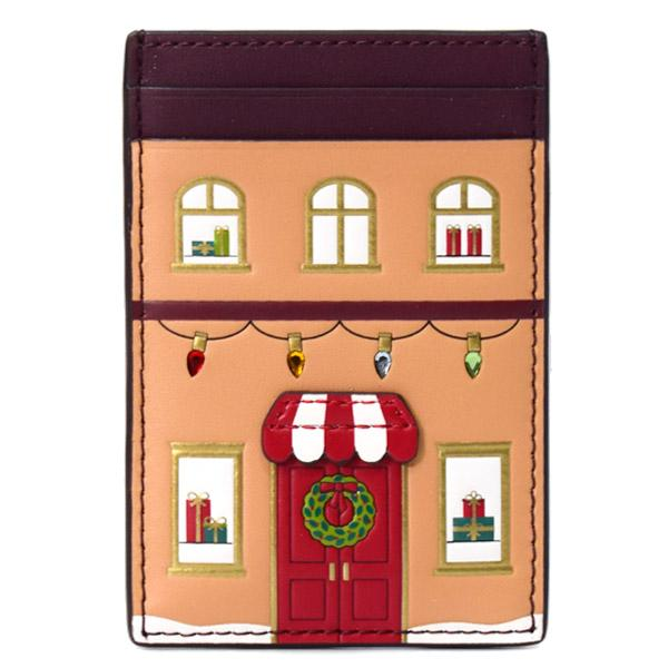 KATE SPADE OH WHAT FUN GINGERBREAD HOUSE SMALL SLIM CARDHOLDER KJ072
