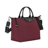 LONGCHAMP LE PLIAGE ENERGY TOP HANDLE BAG L CANVAS 1515 HSR 119 BORDEAUX DARK RED