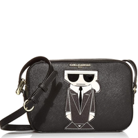 KARL LAGERFELD PARIS LEGACY MAYBELLE CAMERA CROSSBODY BAG