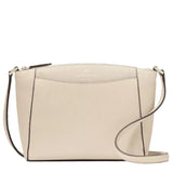 KATE SPADE MONICA CROSSBODY BAG LIGHT SAND LEATHER PURSE WKR00258 BEIGIE