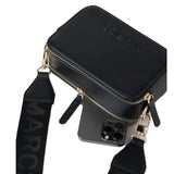 MARCS CROSSBODY BAG VEGAN LEATHER DOUBLE ZIP
