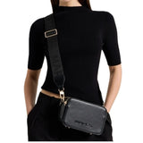 MARCS CROSSBODY BAG VEGAN LEATHER DOUBLE ZIP