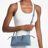 MICHAEL KORS MATILDA SMALL CINCHED CROSSBODY BAG 35T6SMTC5U DENIM BLUE