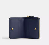 COACH NEW YORK BILLFOLD WALLET - BRASS/NAVY CW564