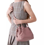 KATE SPADE DUMPLING SATCHEL BAG KP934 FULL LEATHER DUSK ROSE PINK