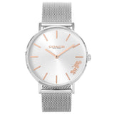 COACH PERRY WOMEN'S WATCH 14503124 36MM SILVER