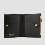 FERRAGAMO VARA BOW WALLET 22D515 BLACK