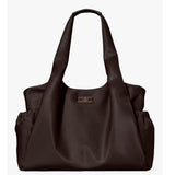 KATE SPADE CARTER NYLON LARGE BABY BAG KL960 HOT FUDGE BROWN