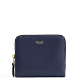 COACH NEW YORK BILLFOLD WALLET - BRASS/NAVY CW564