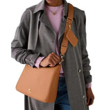 KATE SPADE EMMA LARGE SHOULDER HOBO SATCHEL BAG CROSSBODY KK069 EXTRA POUCH COZY BUNGALOW BROWN