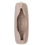 KATE SPADE FLOWER QUILTED FABRIC CONVERTIBLE CROSSBODY BAG KK077 NUDE CREAM