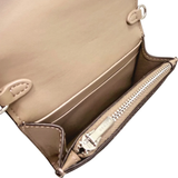 COACH MINI ENVELOPE WALLET WITH STRAP (COACH CU175) SILVER/STONE