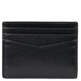 KATE SPADE MADISON SAFFIANO LEATHER SMALL SLIM CARD HOLDER BLACK KC582