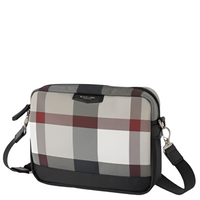 BLUE LABEL / BLACK LABEL CRESTBRIDGE NYLON OXFORD CRESTBRIDGE CHECK MINI SHOULDER BAG 51137408-42 BEIGE