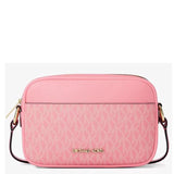 MICHAEL KORS JET SET SIGNATURE LOGO SMALL SHOULDER CROSSBODY BAG 35R6GTVC1V CARNATION DARK PINK