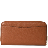 KATE SPADE LEILA LARGE CONTINENTAL WALLET IN WARM GINGERBREAD WLR00392
