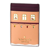 KATE SPADE OH WHAT FUN GINGERBREAD HOUSE SMALL SLIM CARDHOLDER KJ072